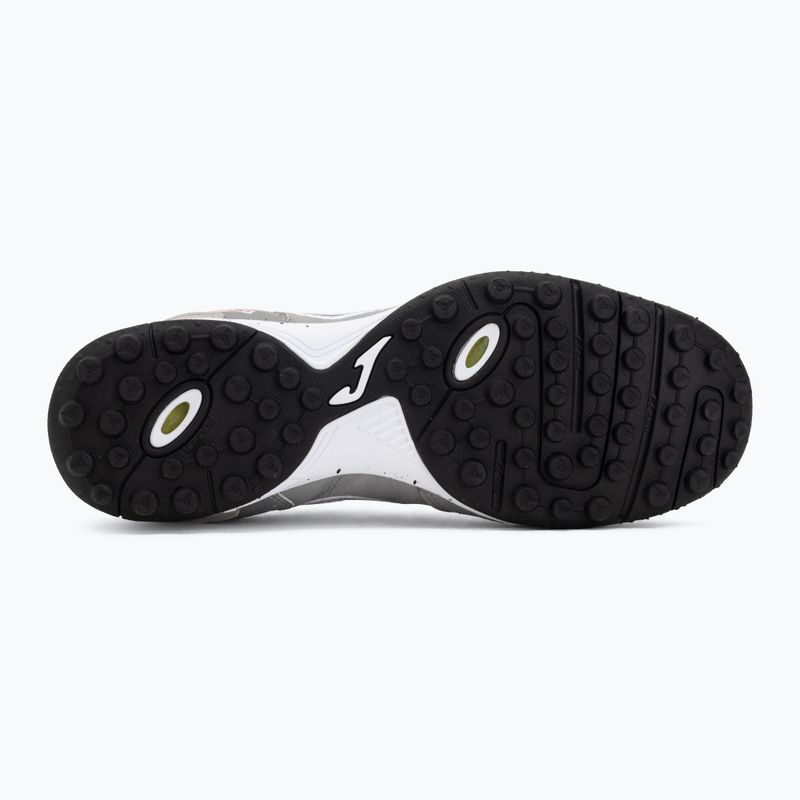 Încălțăminte de fotbal pentru bărbați Joma Top Flex 2612 TF light grey 4