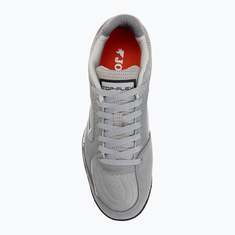 Încălțăminte de fotbal pentru bărbați Joma Top Flex 2612 TF light grey 5