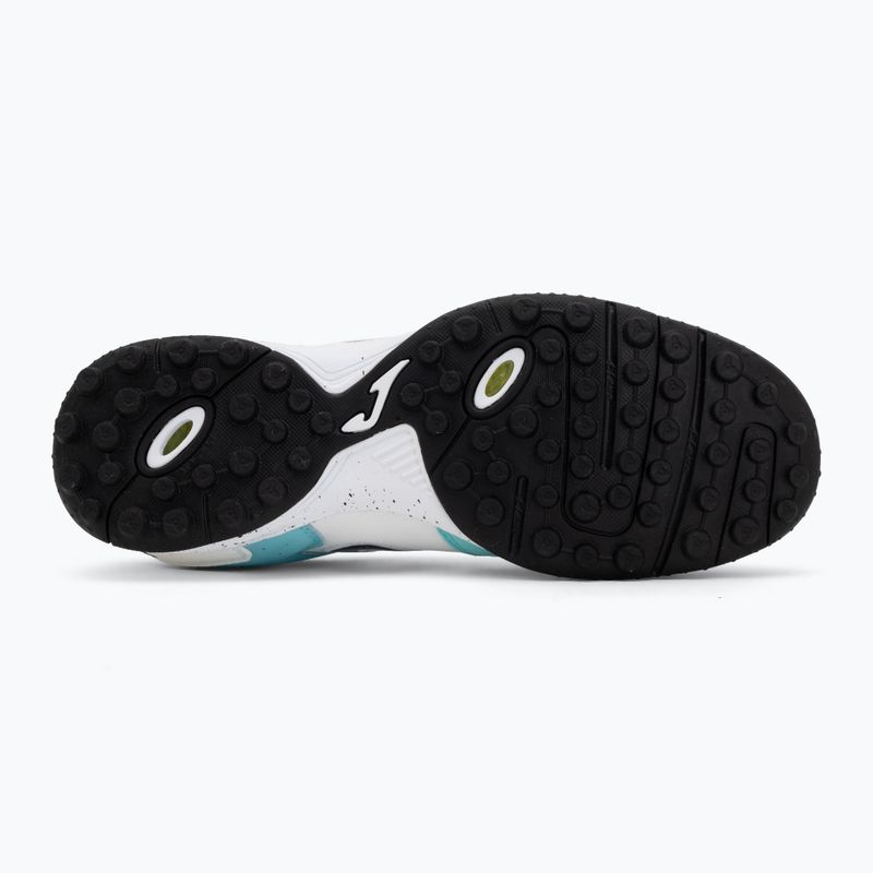 Încălțăminte de fotbal pentru bărbați Joma Top Flex 2642 TF fluor turquoise/white 4