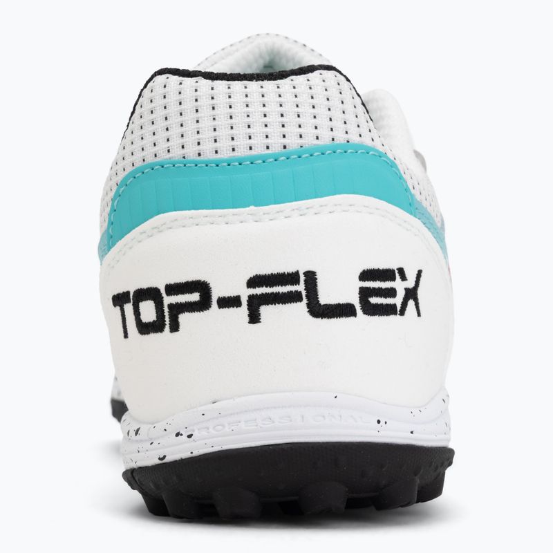 Încălțăminte de fotbal pentru bărbați Joma Top Flex 2642 TF fluor turquoise/white 6