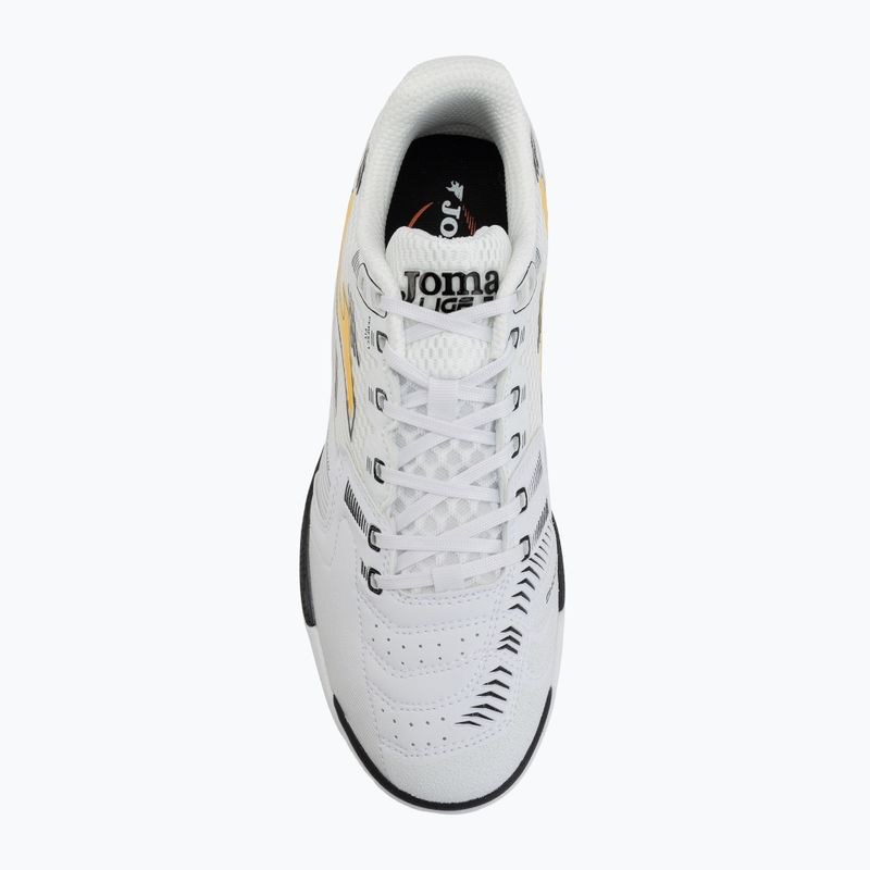 Încălțăminte de fotbal pentru bărbați Joma League 5 IN white 5