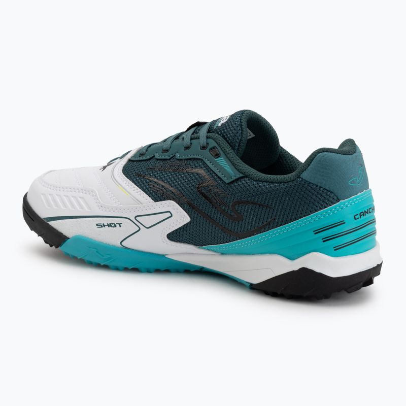 Încălțăminte de fotbal pentru bărbați Joma Cancha TF white 3