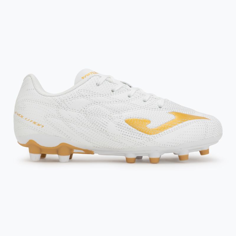 Încălțăminte de fotbal pentru copii Joma Evolution Jr 2602 FG white 2