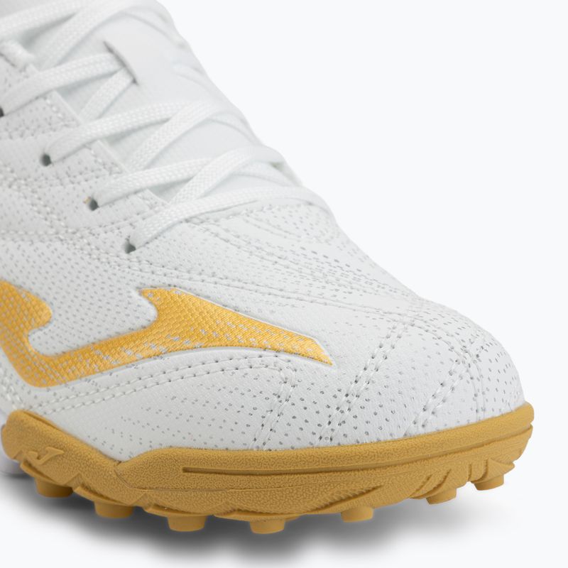 Încălțăminte de fotbal pentru copii Joma Evolution Jr 2602 TF white 7