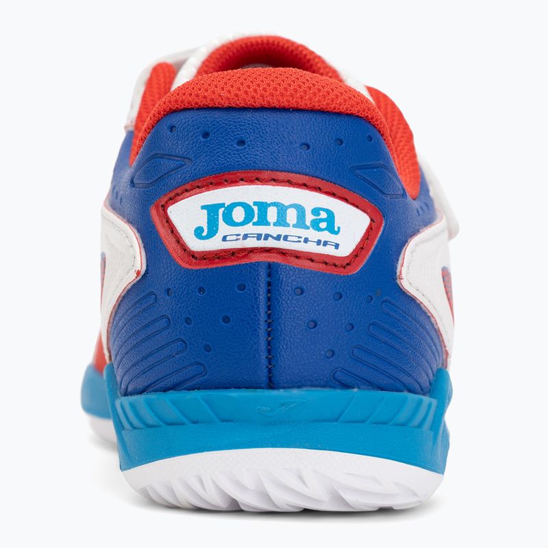 Încălțăminte de fotbal pentru copii Joma Cancha Jr IN red 6