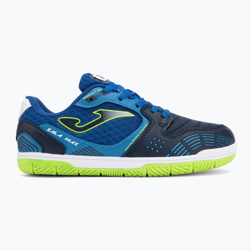 Încălțăminte de fotbal pentru copii Joma Sala Max Jr IN royal blue 2