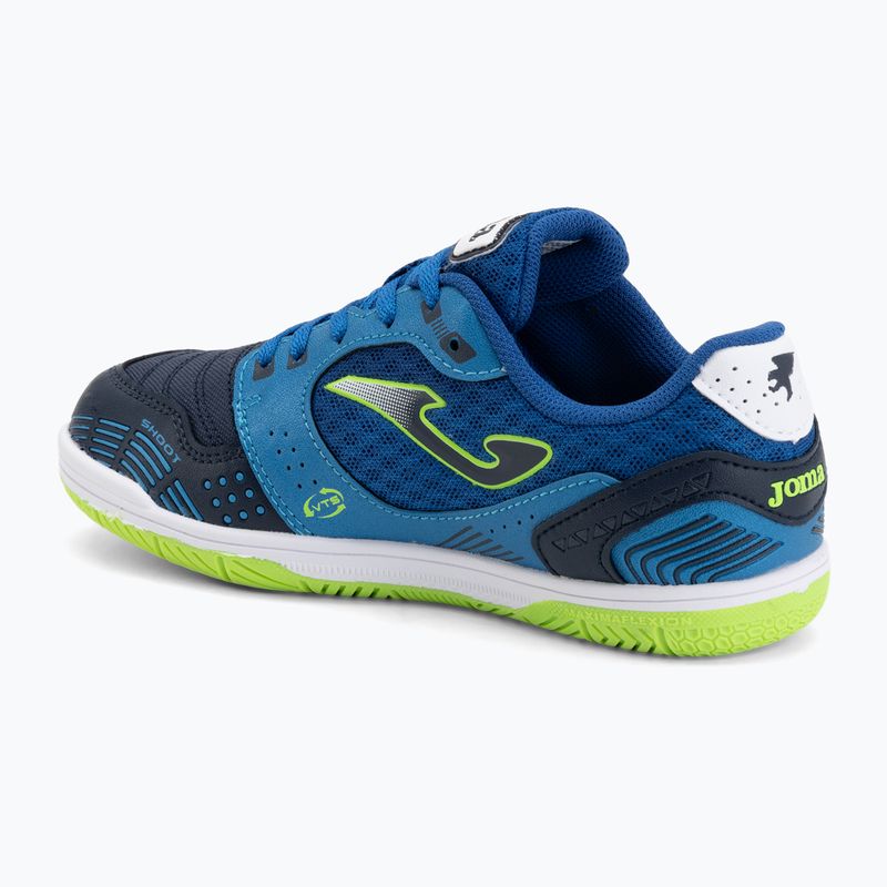 Încălțăminte de fotbal pentru copii Joma Sala Max Jr IN royal blue 3
