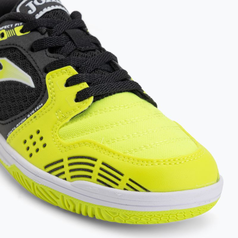 Încălțăminte de fotbal pentru copii Joma Sala Max Jr IN fluor yellow 7
