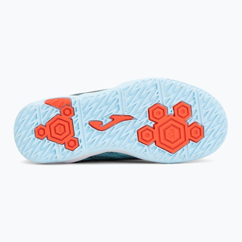 Încălțăminte de fotbal pentru copii Joma Supercopa Jr IN black 4