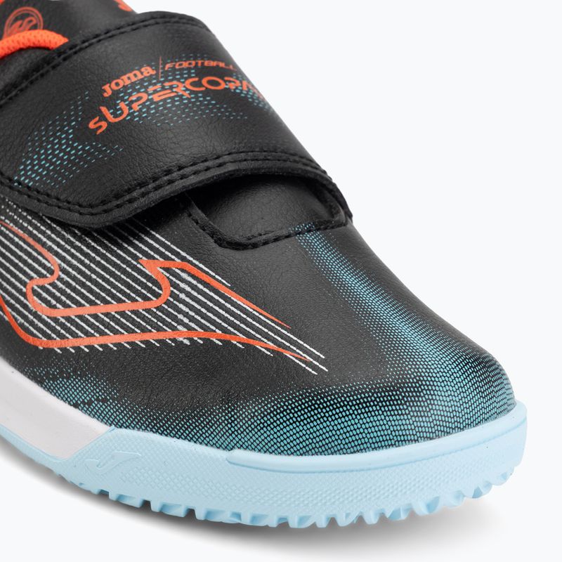 Încălțăminte de fotbal pentru copii Joma Supercopa Jr IN black 7
