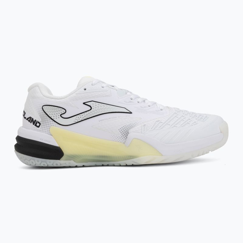 Încălțăminte de tenis pentru bărbați Joma Roland AC white yellow 2