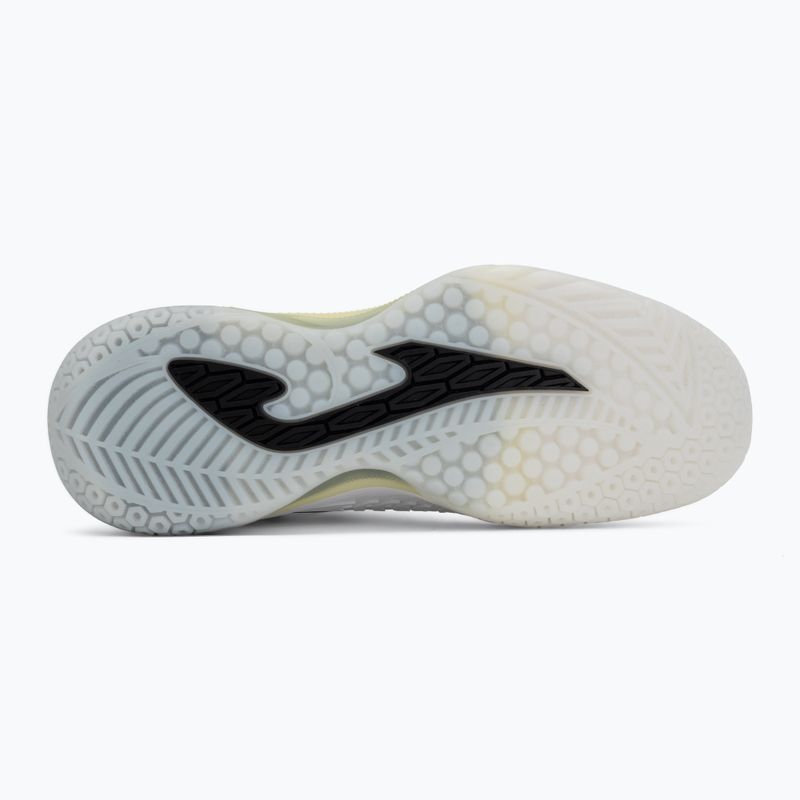 Încălțăminte de tenis pentru bărbați Joma Roland AC white yellow 4
