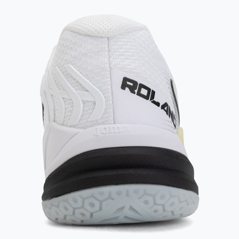 Încălțăminte de tenis pentru bărbați Joma Roland AC white yellow 6