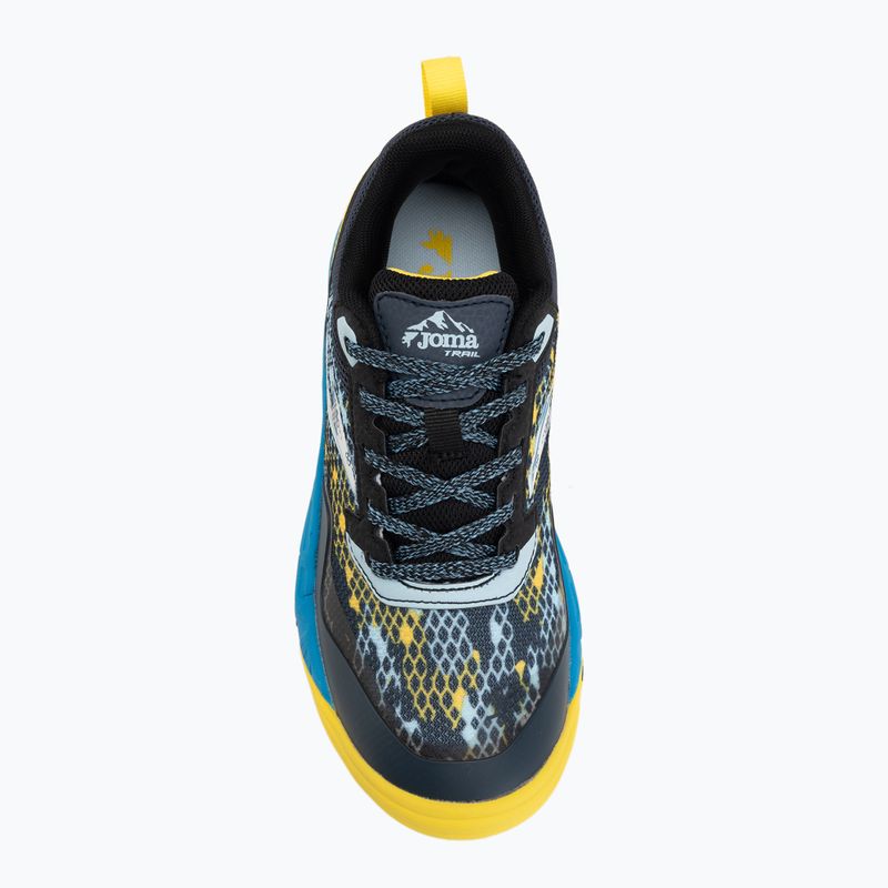 Încălțăminte de alergare pentru copii Joma Sima Jr navy/blue/yellow 5