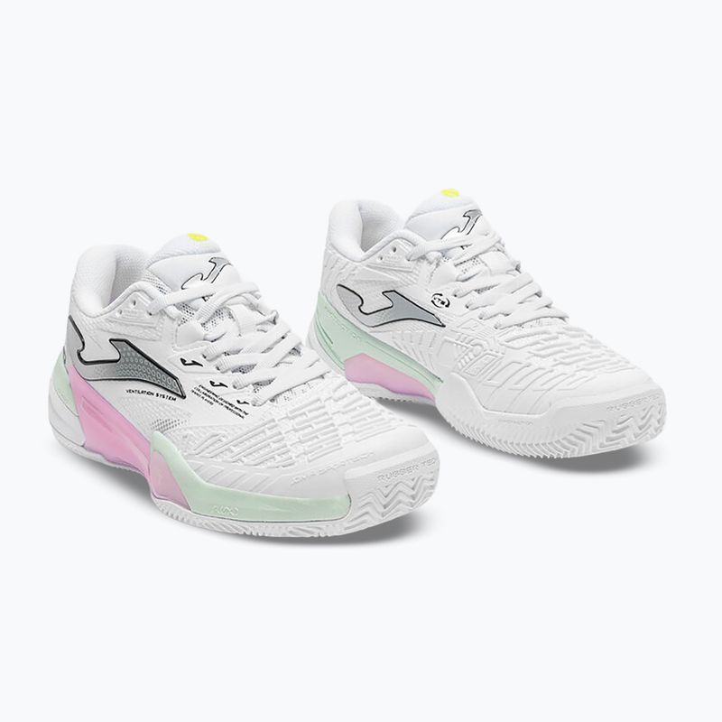 Încălțăminte de tenis pentru femei Joma Roland Lady AC white/pink 2
