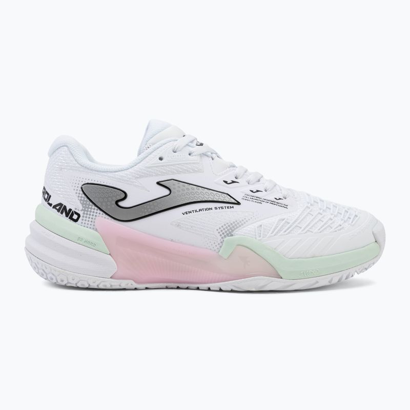 Încălțăminte de tenis pentru femei Joma Roland Lady AC white/pink 2