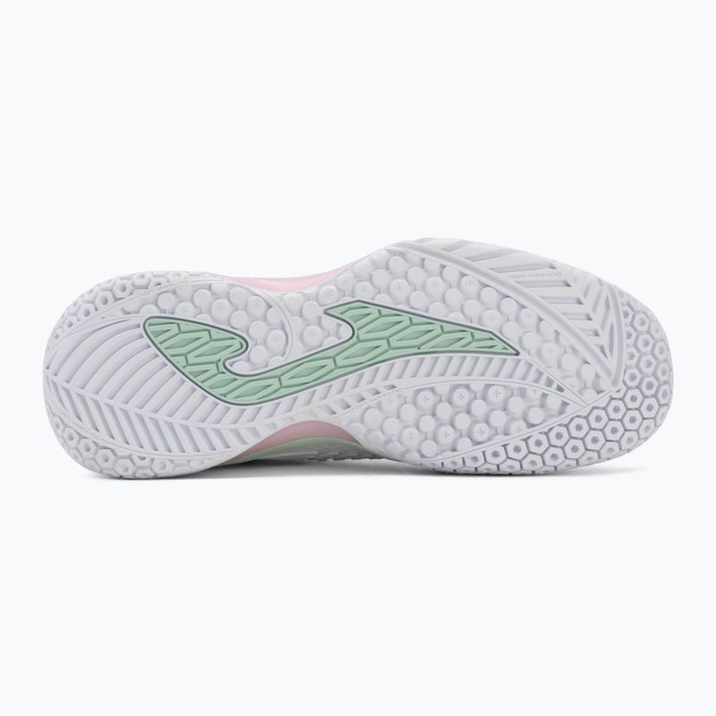 Încălțăminte de tenis pentru femei Joma Roland Lady AC white/pink 4