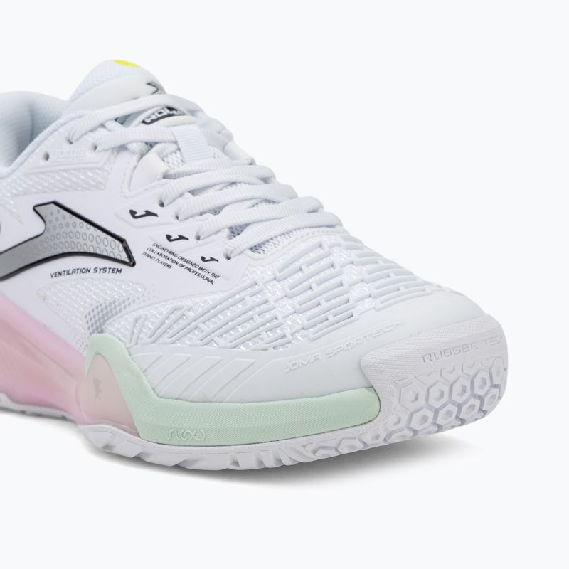 Încălțăminte de tenis pentru femei Joma Roland Lady AC white/pink 7