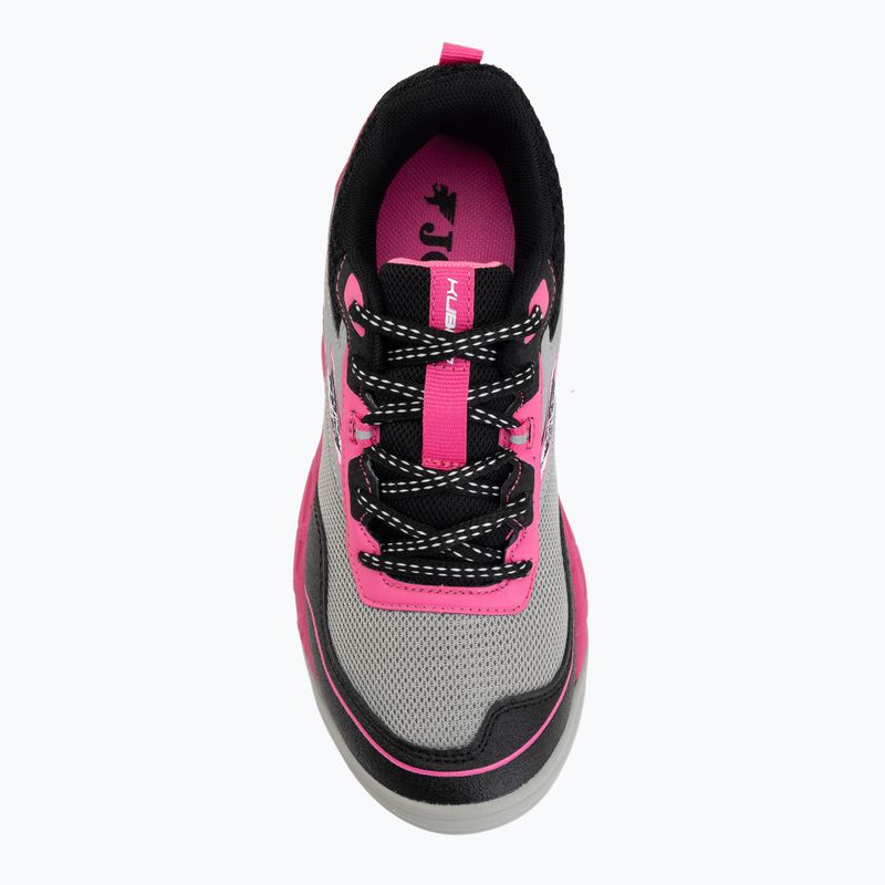 Încălțăminte de alergare pentru copii Joma Kubor Jr gray/fuchsia 5