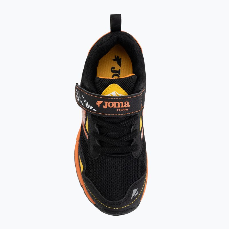Încălțăminte de alergare pentru copii Joma Tundra Jr black/orange 5