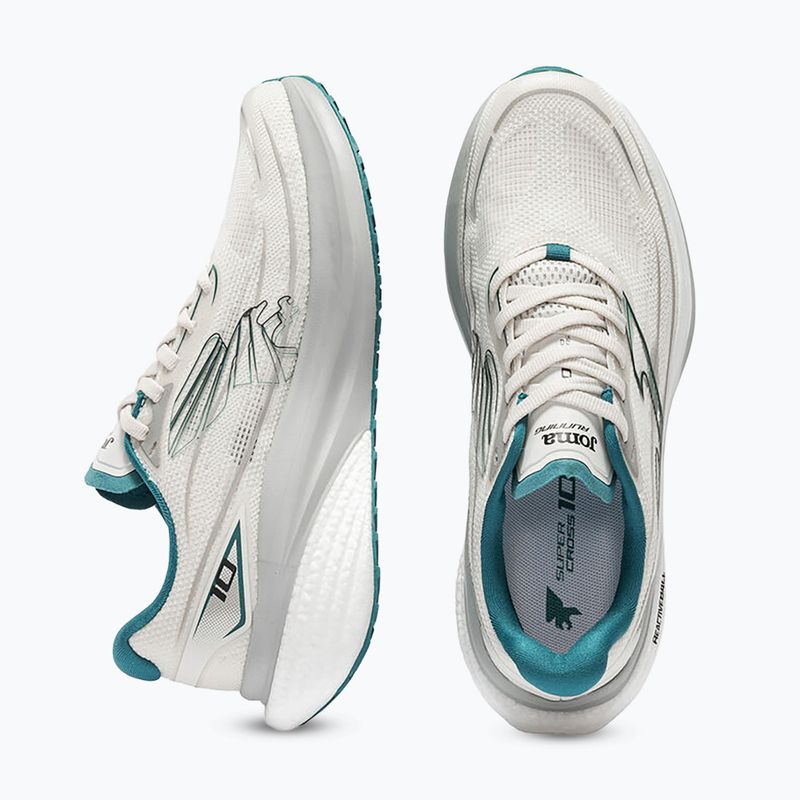 Încălțăminte de alergare pentru bărbați Joma Supecross white 4