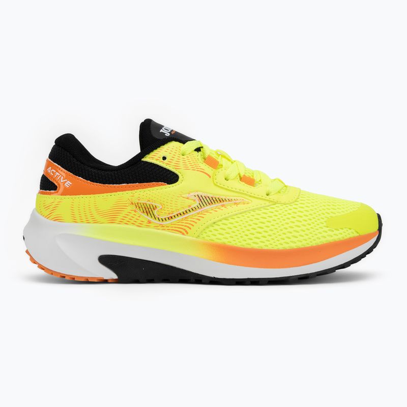 Încălțăminte de alergare pentru bărbați Joma Active fluor yellow 2