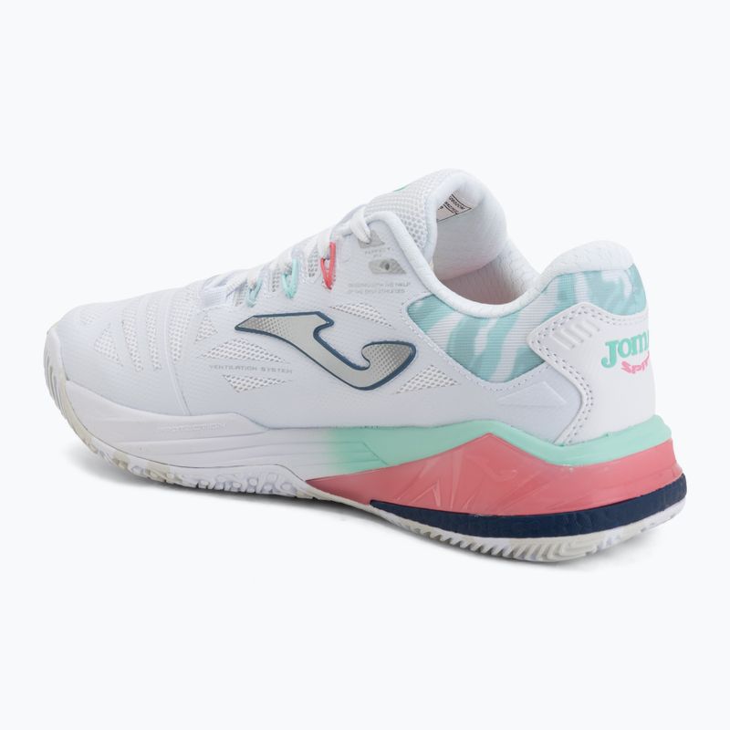 Încălțăminte de padel pentru femei Joma Spin Lady OM TSPILS2602OM white 3