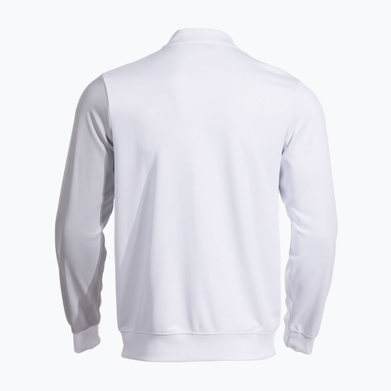 Bluză de tenis pentru bărbați Joma Smash Full Zip white 2
