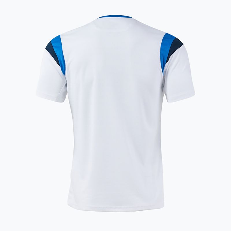 Tricou de tenis pentru bărbați Joma Terra white/royal 2