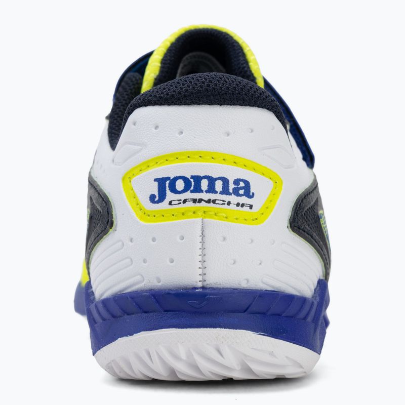 Încălțăminte de fotbal pentru copii Joma Cancha Jr IN fluor yellow 6