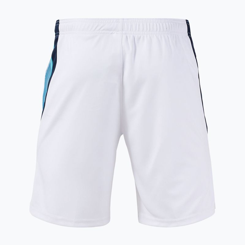 Pantaloni scurți pentru bărbați Joma Terra white/turquoise fluor 2