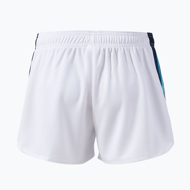 Pantaloni scurți pentru femei Joma Terra white/turquoise fluor 2