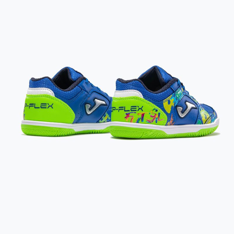 Încălțăminte de fotbal pentru copii Joma Top Flex Jr IN royal blue 3