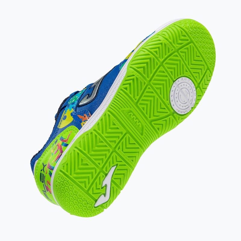 Încălțăminte de fotbal pentru copii Joma Top Flex Jr IN royal blue 5