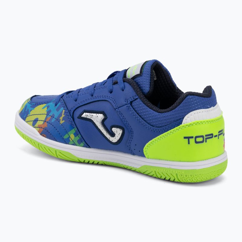 Încălțăminte de fotbal pentru copii Joma Top Flex Jr IN royal blue 3