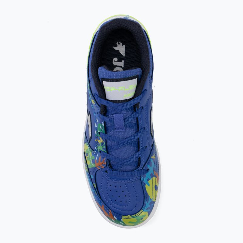 Încălțăminte de fotbal pentru copii Joma Top Flex Jr IN royal blue 5