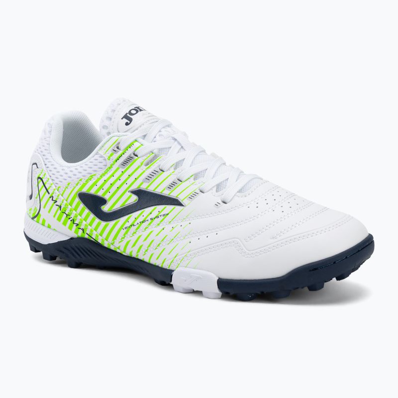 Încălțăminte de fotbal pentru bărbați Joma Maxima TF white