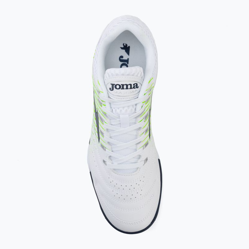 Încălțăminte de fotbal pentru bărbați Joma Maxima TF white 5