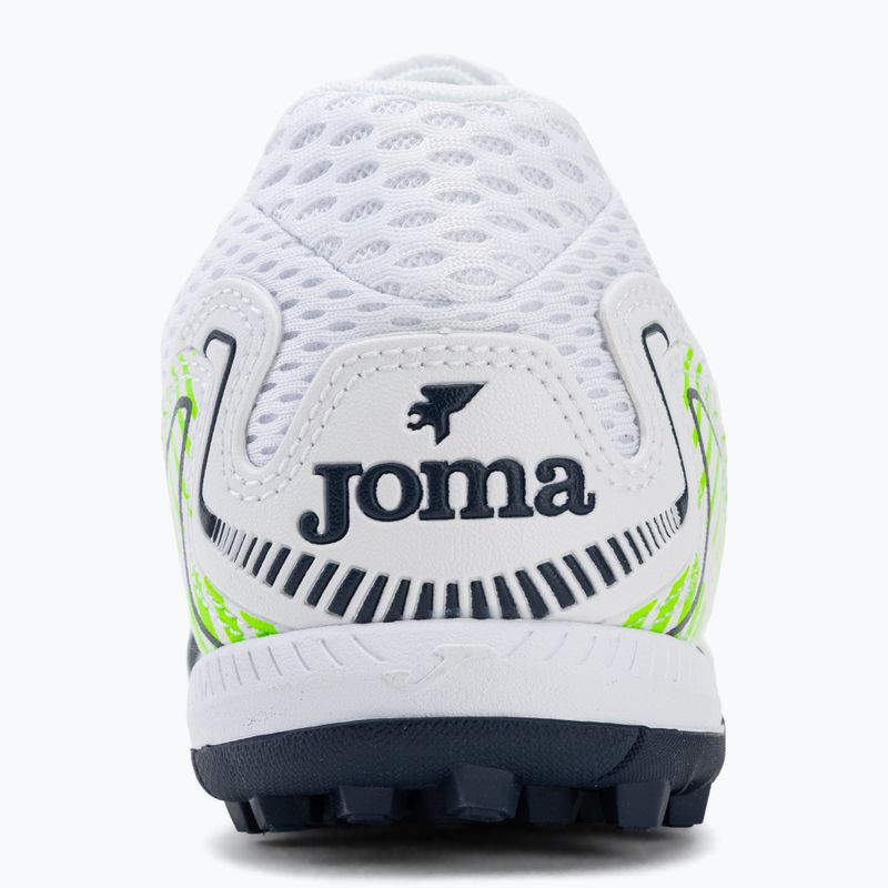 Încălțăminte de fotbal pentru bărbați Joma Maxima TF white 6