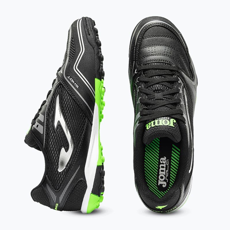 Încălțăminte de fotbal pentru bărbați Joma Dribling TF Black 4