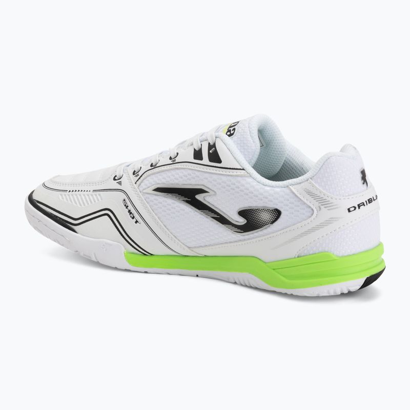 Încălțăminte de fotbal pentru bărbați Joma Dribling Indoor white 3