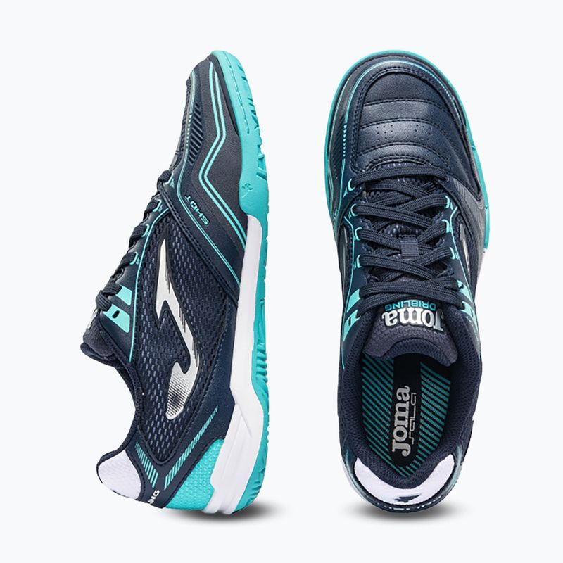 Încălțăminte de fotbal pentru bărbați Joma Dribling Indoor navy blue 4