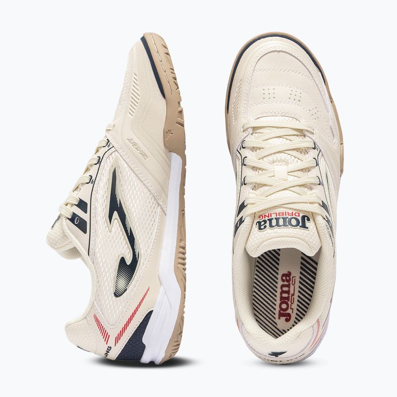 Încălțăminte de fotbal pentru bărbați Joma Dribling Indoor beige 4