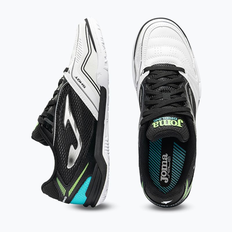 Încălțăminte de fotbal pentru bărbați Joma Dribling Indoor white 4