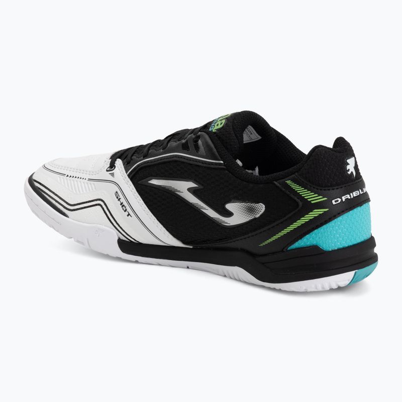 Încălțăminte de fotbal pentru bărbați Joma Dribling Indoor white 3