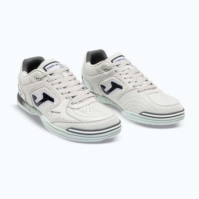 Încălțăminte de fotbal pentru bărbați Joma Top Flex Indoor light grey
