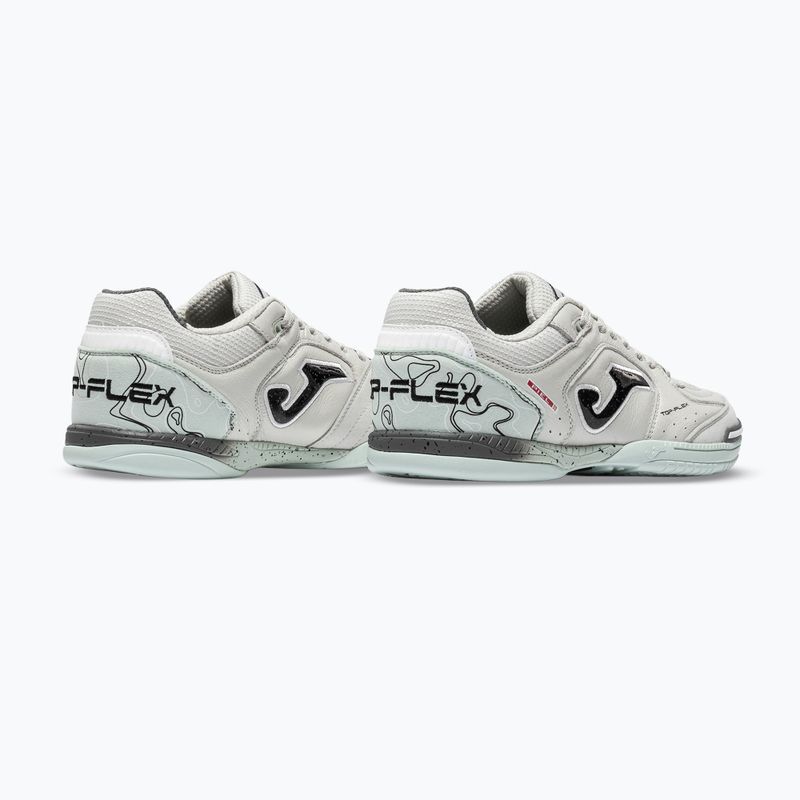 Încălțăminte de fotbal pentru bărbați Joma Top Flex Indoor light grey 2