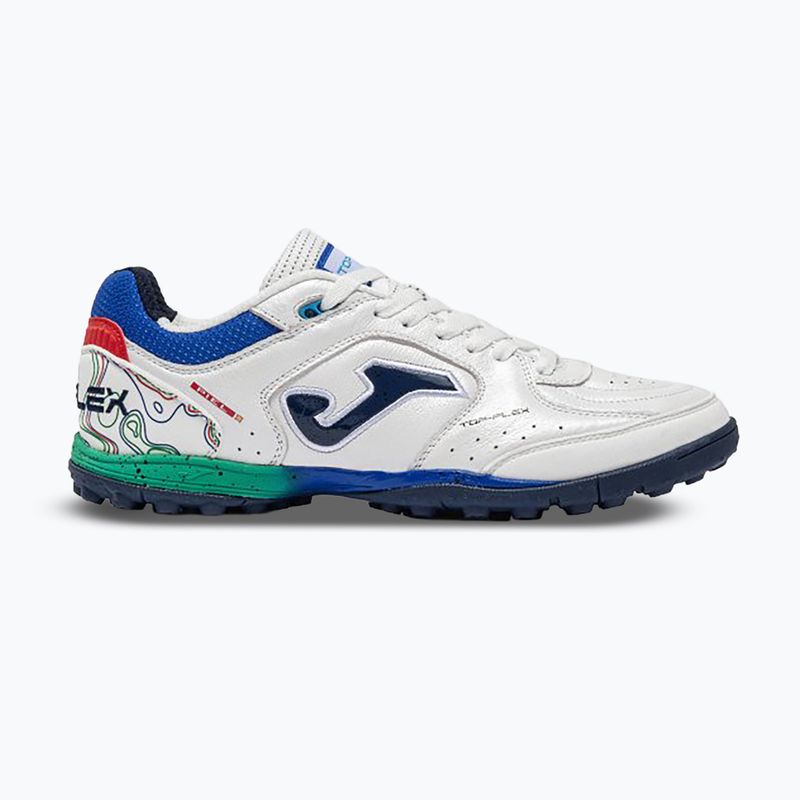 Încălțăminte de fotbal pentru bărbați Joma Top Flex TF white