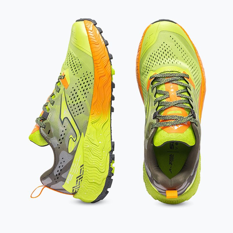 Încălțăminte de alergare pentru bărbați Joma Sima fluor green 4