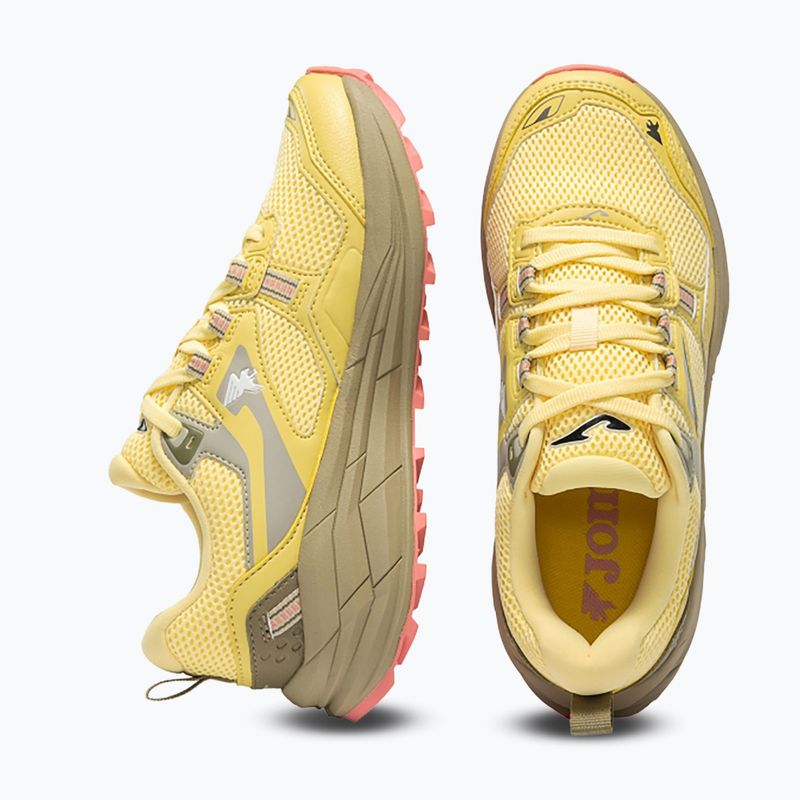 Încălțăminte de alergare pentru femei Joma Shock Lady fluor yellow 4